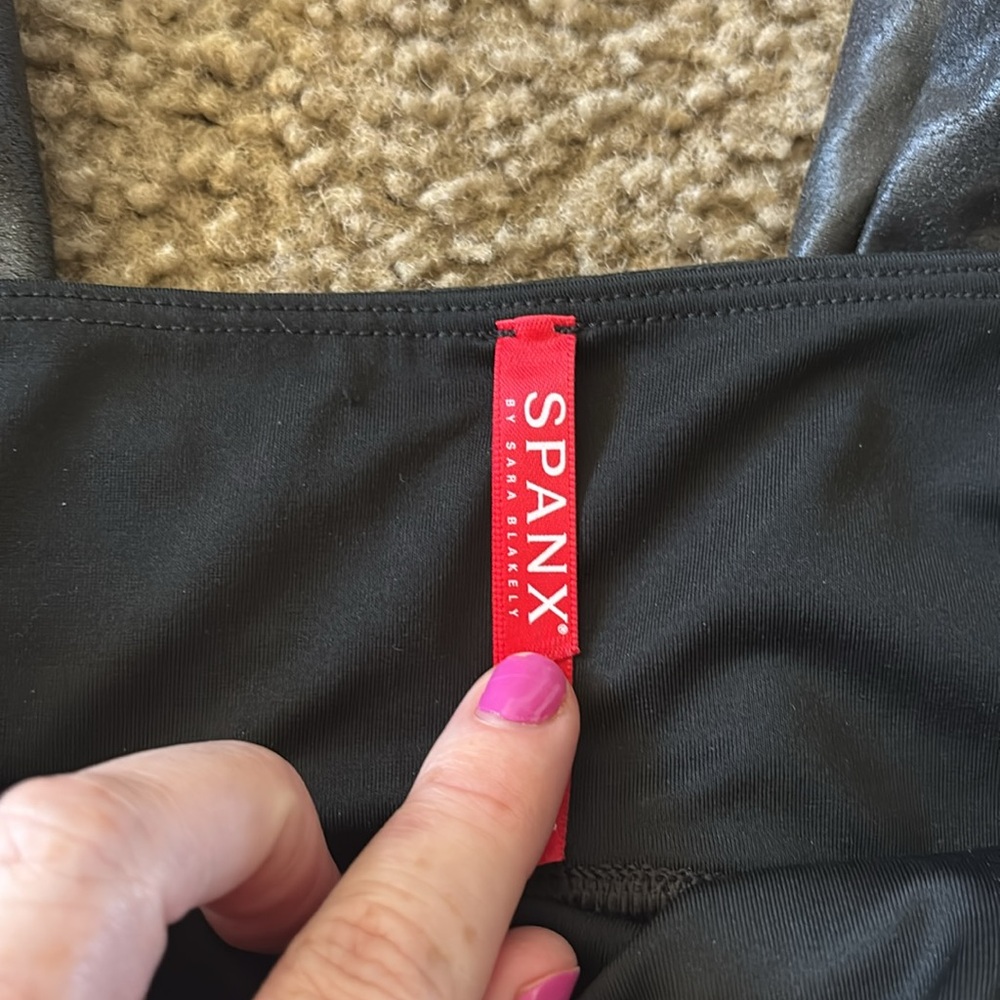 Spanx Faux Leather Legging - Picture 3 of 3